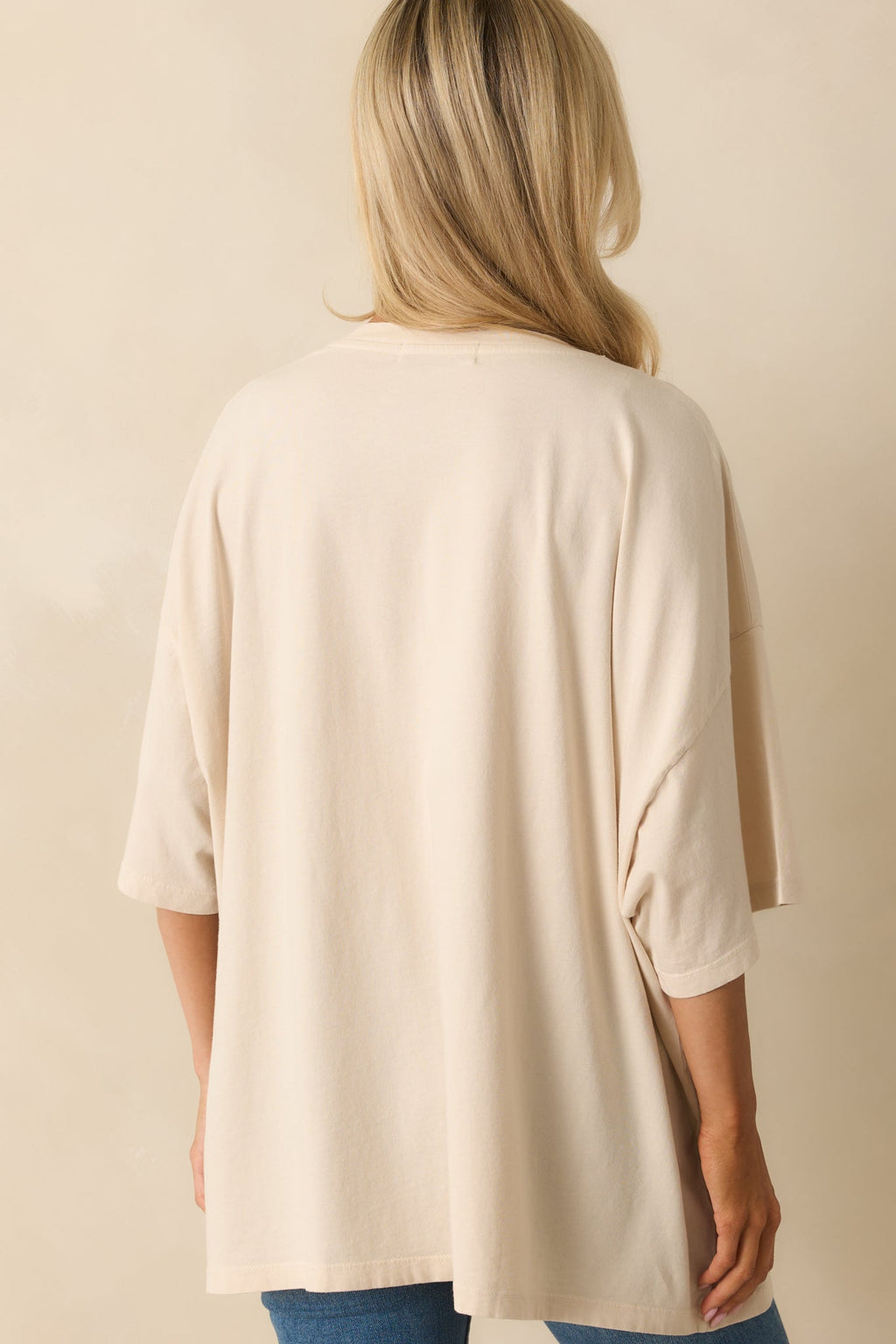 Chris Stapleton Higher Tour Ivory Cotton Tee