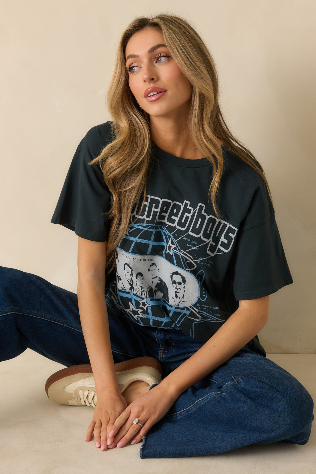 Backstreet Boys Millennium Vintage Black Cotton Tee