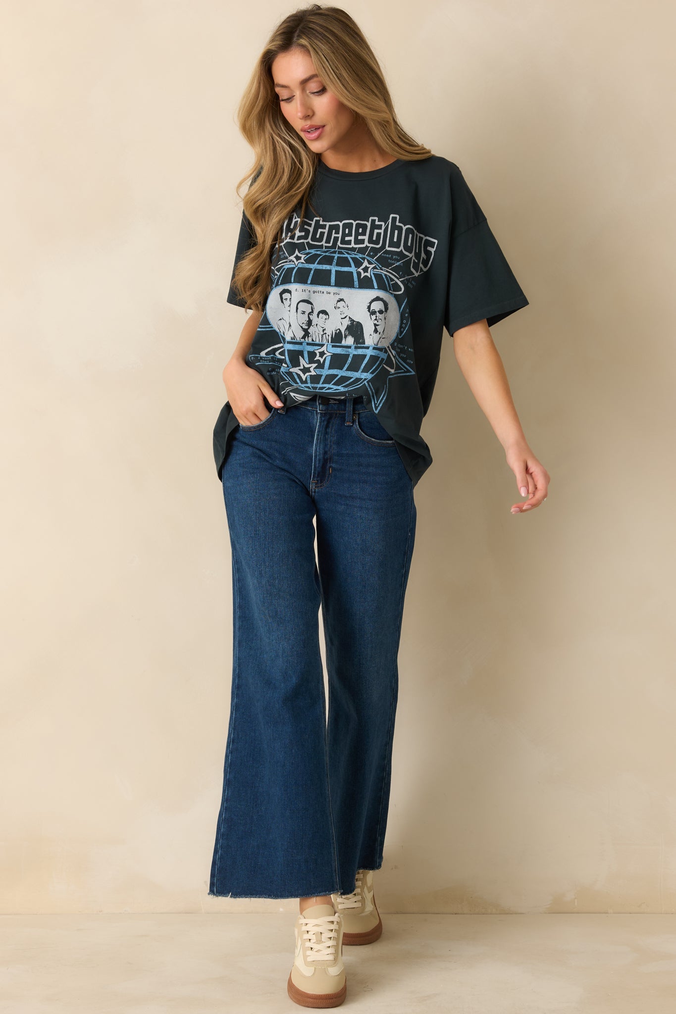 Backstreet Boys Millennium Vintage Black Cotton Tee