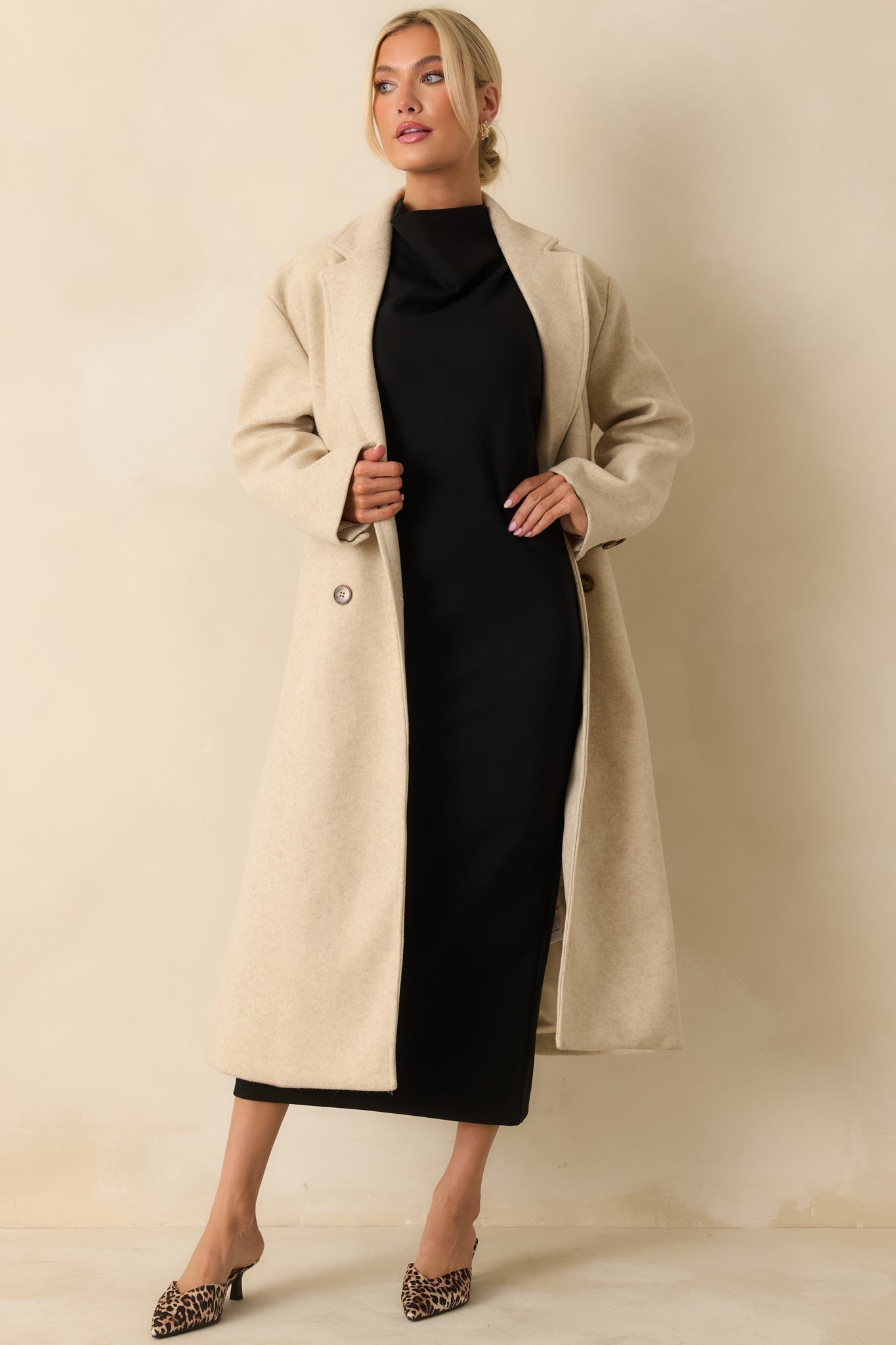 SPANX® Black Ponte Sleeveless Midi Dress