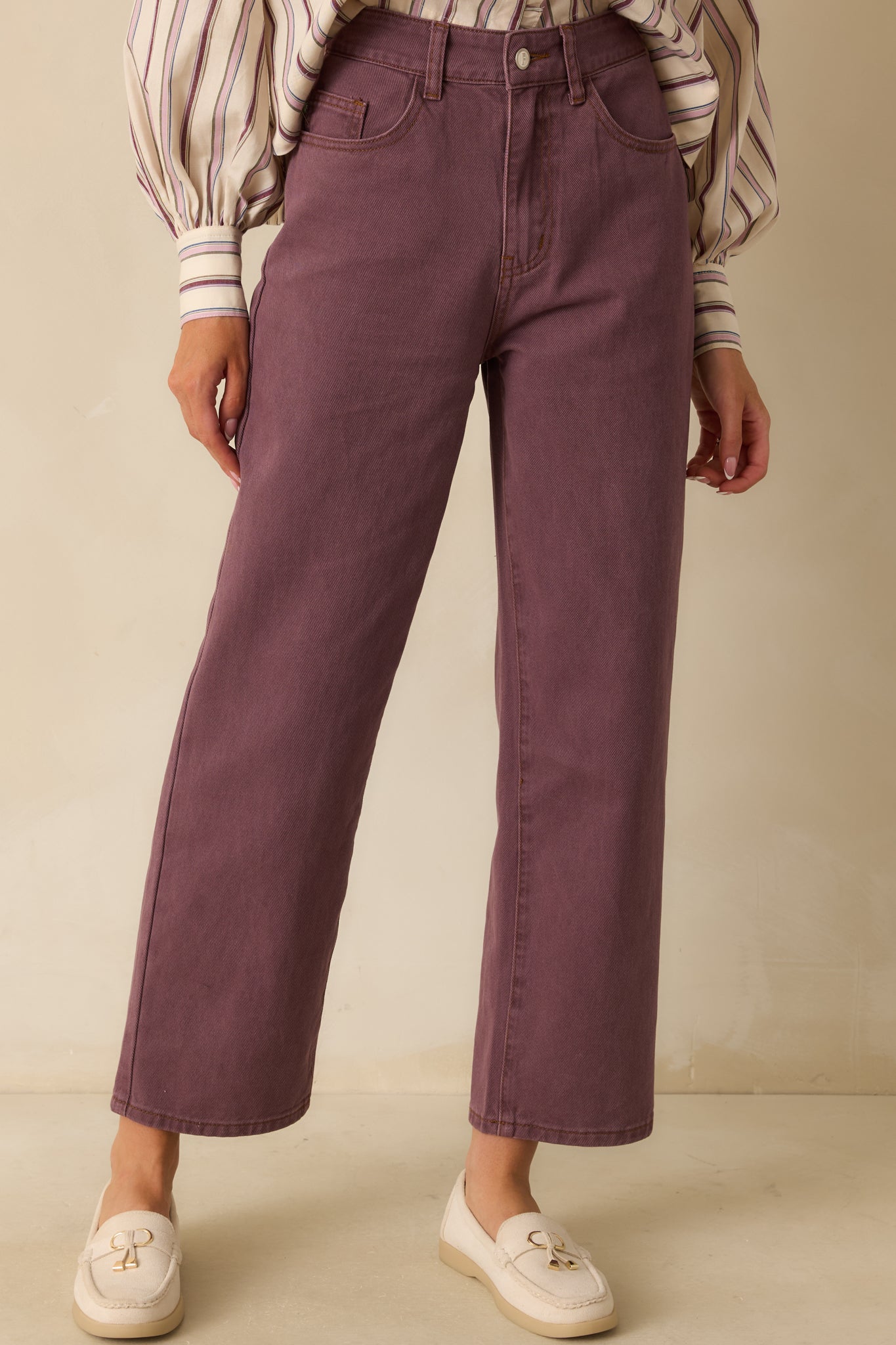 FRNCH Violet High Rise Pepper Jeans