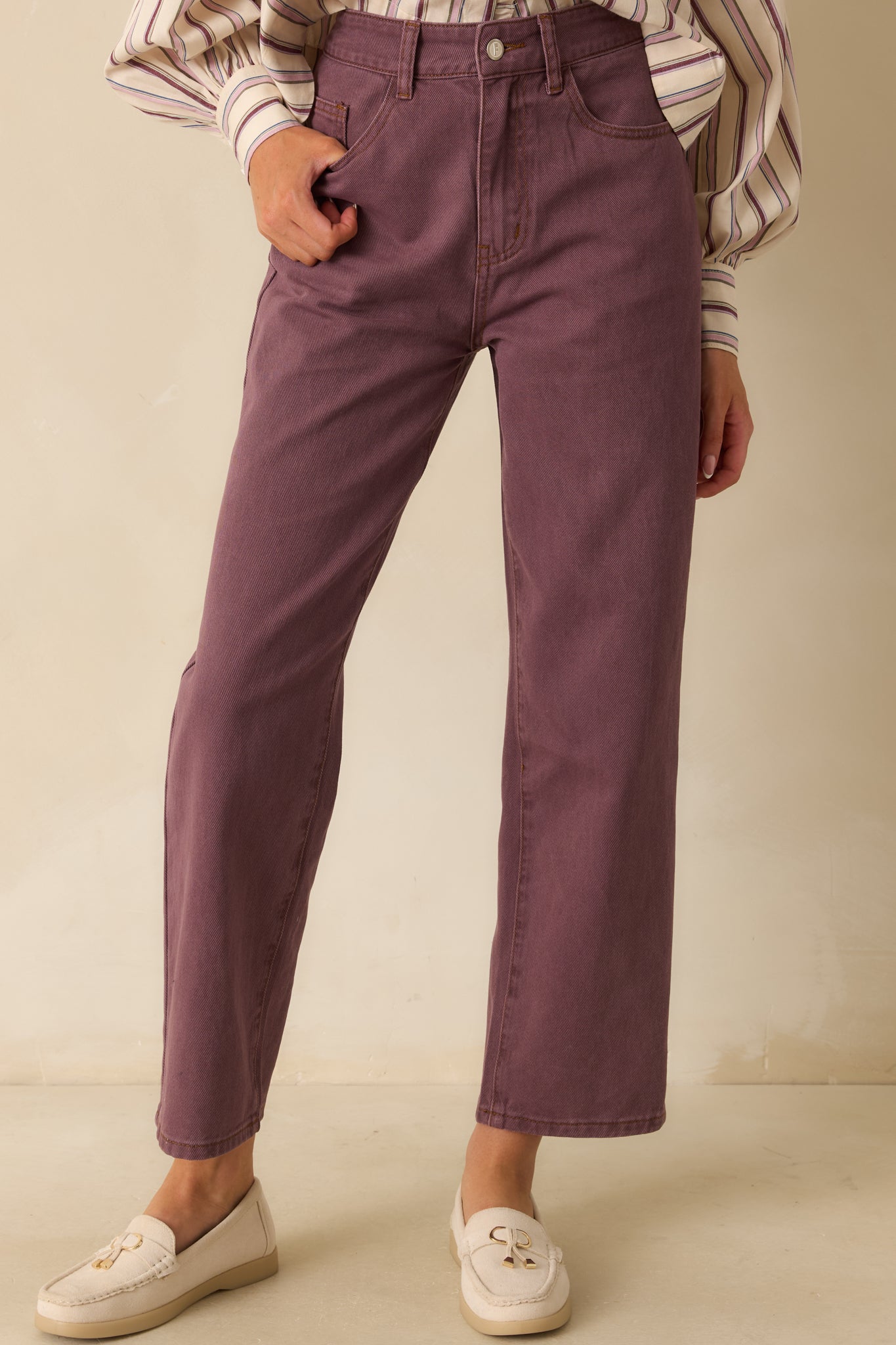 FRNCH Violet High Rise Pepper Jeans