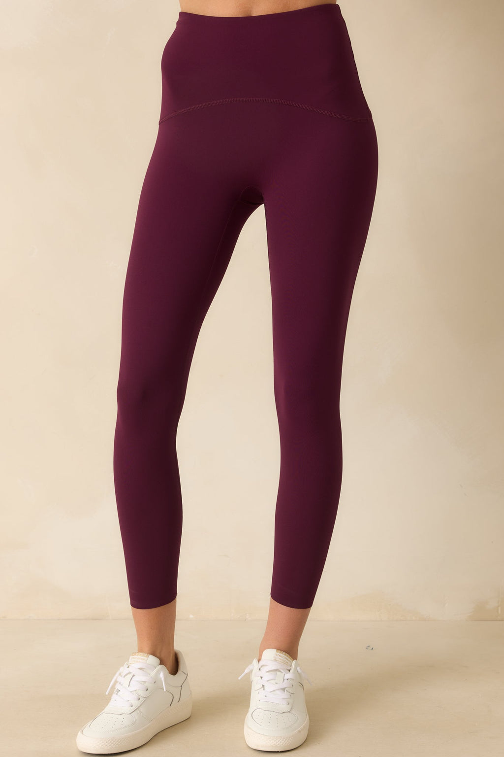 SPANX® Plum Berry Booty Boost Active 7/8 Leggings