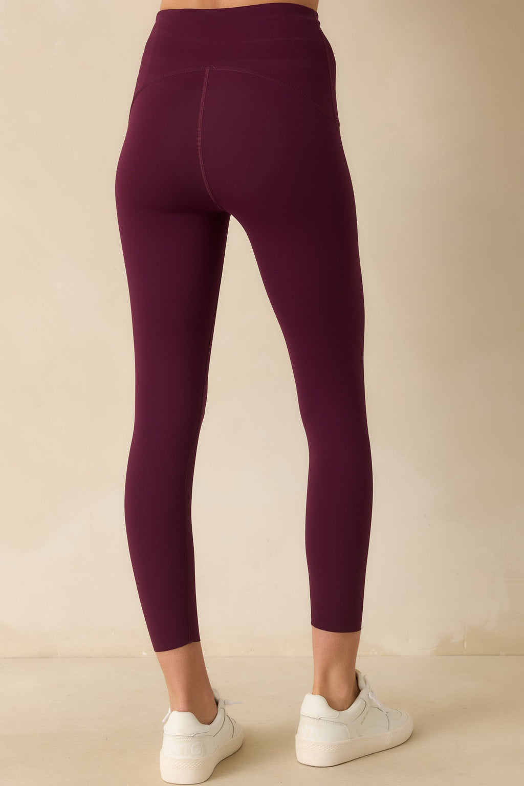 SPANX® Plum Berry Booty Boost Active 7/8 Leggings