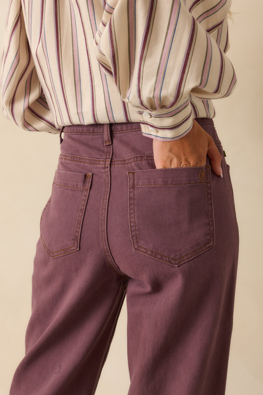 FRNCH Violet High Rise Pepper Jeans