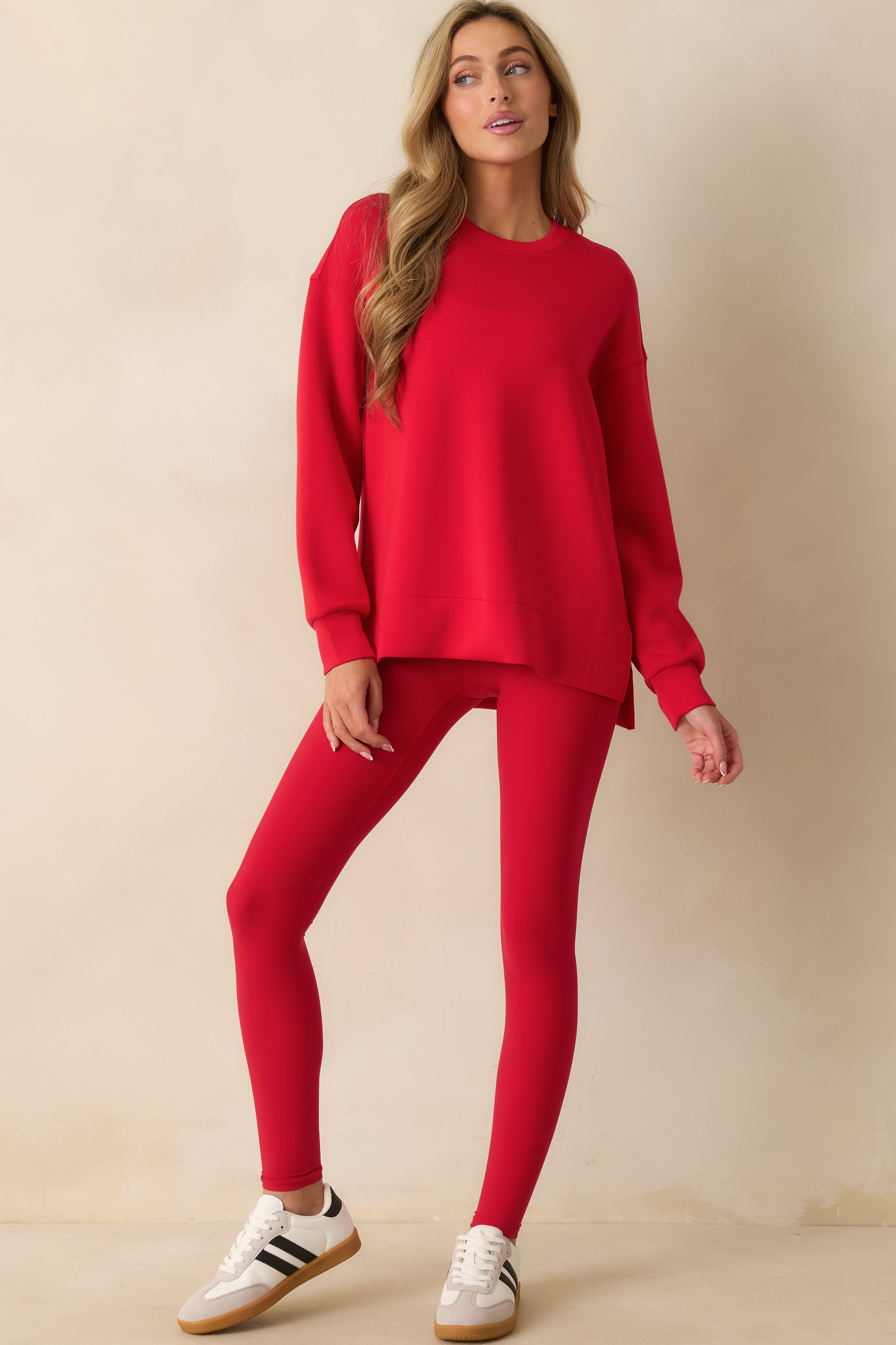 SPANXsmooth™ Red OnForm Full-Length Leggings