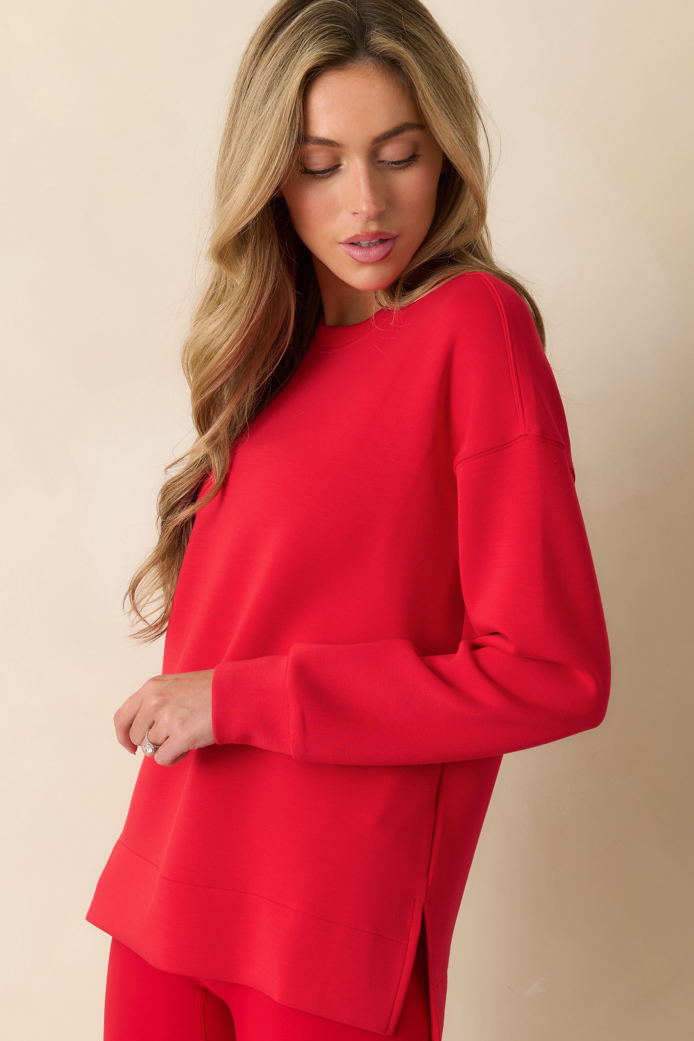 SPANX AirEssentials® Red Crewneck Tunic