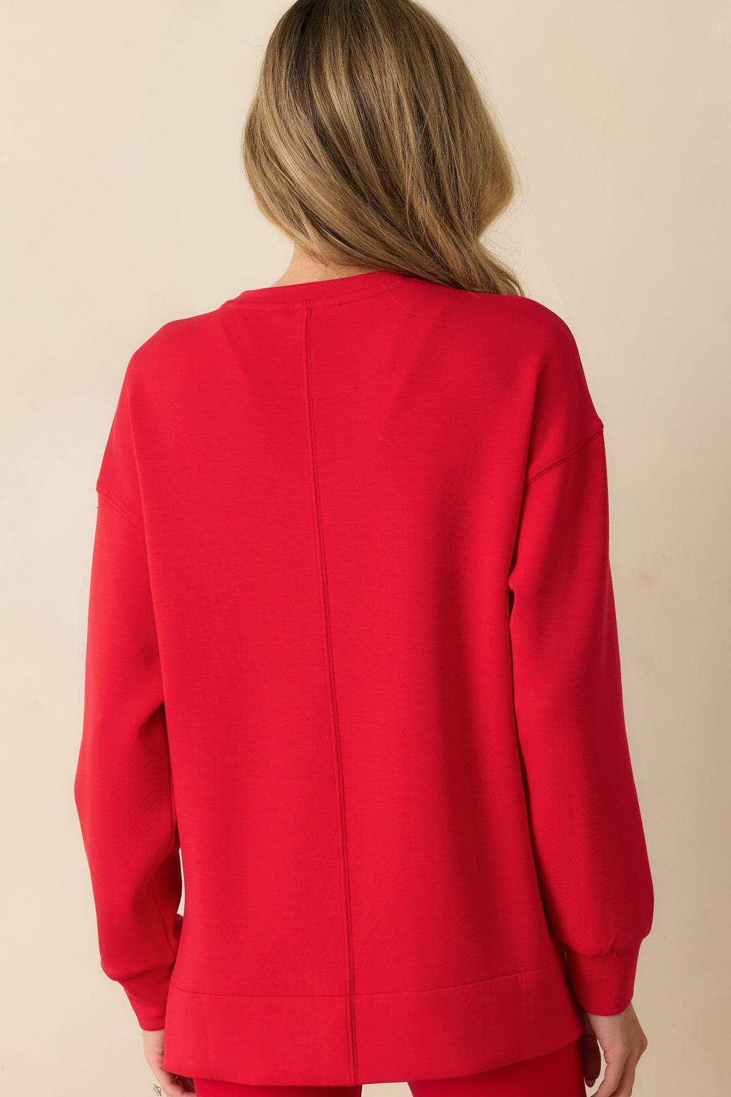 SPANX AirEssentials® Red Crewneck Tunic