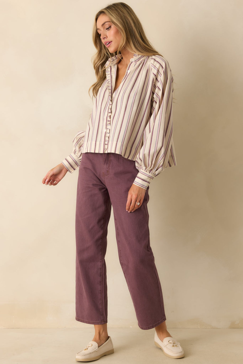 FRNCH Violet High Rise Pepper Jeans